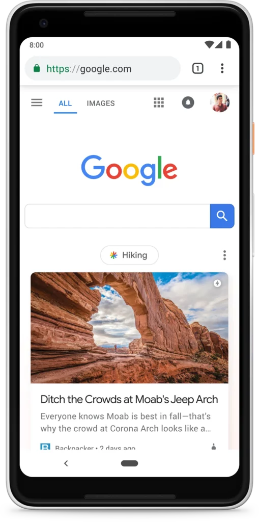 Google discover